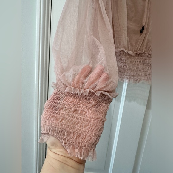 Free People Twyla Cropped top crop blouse shirt - Picture 5 of 14